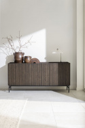 Sideboard \'Halifax\' 160x40cm - Braun/Schwarz