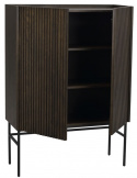 Schrank \'Halifax\' - Braun/Schwarz