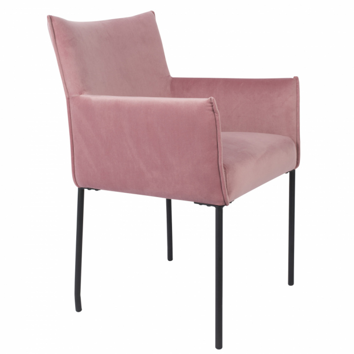 Sessel 'Dion' - Samt / Pink