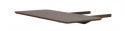 Zusatzscheibe \'Nagano\' 50x95cm - Braun