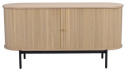 Sideboard \'Haddington\' - Weiß pigmentiert/Schwarz