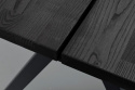 Esstisch \'Carradale\' 220x100cm - Schwarz/A-bein