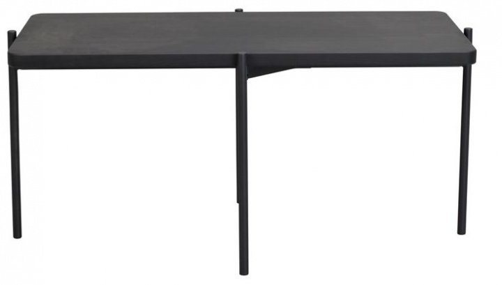 Couchtisch 'Shelton' 90x50cm - Schwarz