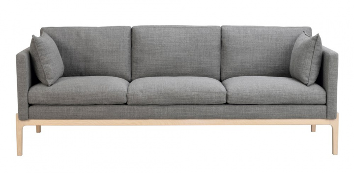 Sofa \'Ness\' 3-Sitzer - Grau / Wei pigmentiert in der Gruppe MBEL / Sthle und Polstermbel / Sofas bei Reforma (120400)
