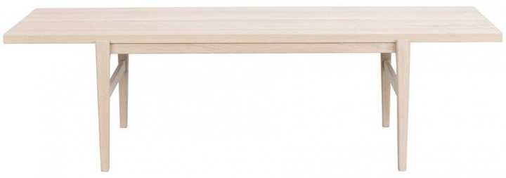 Couchtisch \'Ness\' 160x60cm - Weiß pigmentiert in der Gruppe Möbel / Tische / Couchtisch bei Reforma (120404)