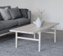 Couchtisch \'Ness\' 160x60cm - Weiß pigmentiert