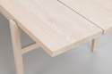 Couchtisch \'Ness\' 160x60cm - Weiß pigmentiert