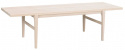 Couchtisch \'Ness\' 160x60cm - Weiß pigmentiert