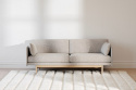 Sofa \'Hammond\' 2-Sitzer - Grau/Natur