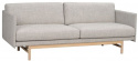 Sofa \'Hammond\' 2-Sitzer - Grau/Natur