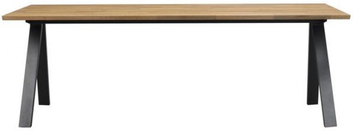 Esstisch 'Carradale' 220 cm - Eiche/V-Bein