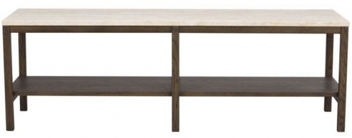 Relieftisch \'Orwel\' 140x45 cm - Beige/ Braun in der Gruppe Möbel / Tische / Relieftisch bei Reforma (120911)