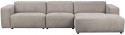 4-Sitzer-Sofa \'Willard\' Chaiselongue H - Beige