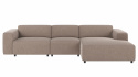 4-Sitzer-Sofa \'Willard\' Chaiselongue H - Beige