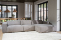 4-Sitzer-Sofa \'Willard\' Chaiselongue H - Beige