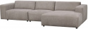 4-Sitzer-Sofa \'Willard\' Chaiselongue H - Beige