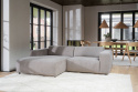3-Sitzer-Sofa \'Willard\' Chaiselongue V - Beige