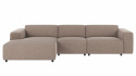 4-Sitzer-Sofa \'Willard\' Chaiselongue V - Beige