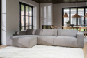 4-Sitzer-Sofa \'Willard\' Chaiselongue V - Beige