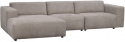 4-Sitzer-Sofa \'Willard\' Chaiselongue V - Beige