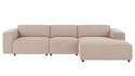 4-Sitzer-Sofa \'Willard\' Chaiselongue H - Hellbeige