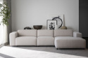 4-Sitzer-Sofa \'Willard\' Chaiselongue H - Hellbeige