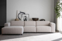 4-Sitzer-Sofa \'Willard\' Chaiselongue V - Hellbeige