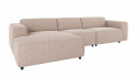 4-Sitzer-Sofa \'Willard\' Chaiselongue V - Hellbeige