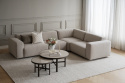 2-Sitzer-Ecksofa \'Willard\' - Hellbeige