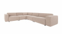 3-Sitzer-Ecksofa \'Willard\' - Hellbeige