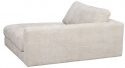 Chaiselongue \'Duncan\' H - Hellgrau