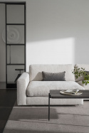 3-Sitzer-Sofa \'Duncan\' Chaiselongue V - Hellgrau