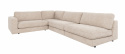 Ecksofa \'Duncan\' Rechts - Hellgrau