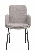 Sessel \'Conklin\' - Dunkelbeige/Schwarz