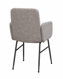 Sessel \'Conklin\' - Dunkelbeige/Schwarz