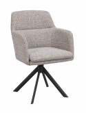 Sessel \'Gladstone\' - Dunkelbeige/Schwarz