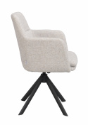 Sessel \'Gladstone\' - Hellbeige/Schwarz