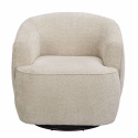 Sessel \'Dermot\' Snurr - Hellbeige