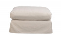 Fußhocker \'Peyton\' - Beige