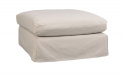 Fußhocker \'Peyton\' - Beige