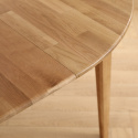 Esstisch \'Saba\' rund 120 cm - Eiche