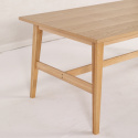 Esstisch \'Alfors\' 210x100cm - Natur