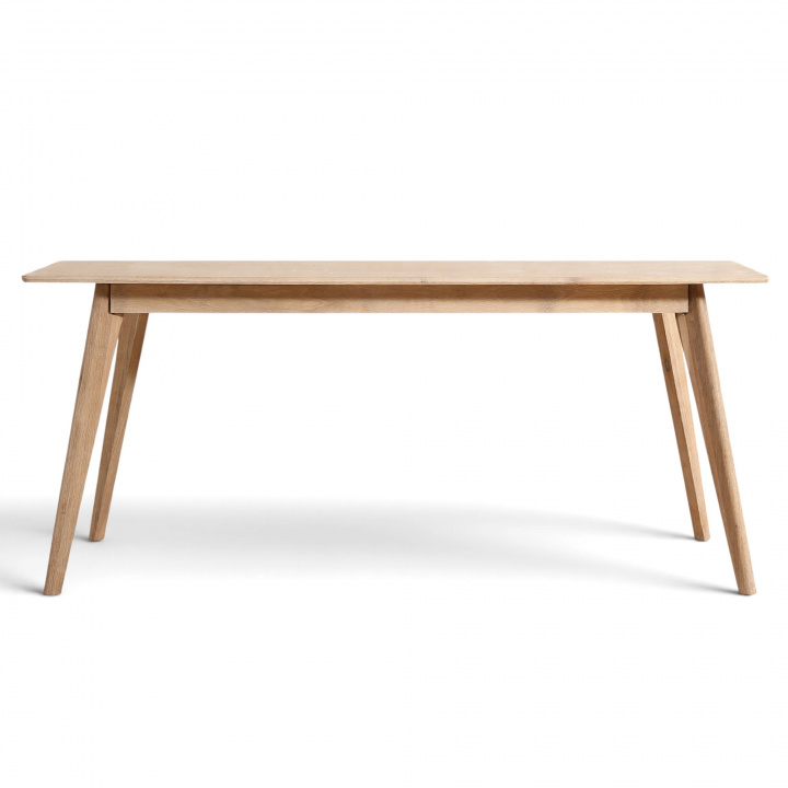 Esstisch \'Line\' 180 cm – Weiß pigmentiert in der Gruppe Möbel / Tische / Esstisch bei Reforma (1275-white-pigmented)