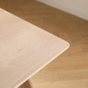 Esstisch \'Line\' 180 cm – Weiß pigmentiert
