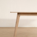 Esstisch \'Line\' 180 cm – Weiß pigmentiert