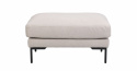 Fußhocker \'Corwin\' - Hellbeige