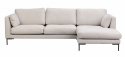 Sofa \'Corwin\' Chaiselongue rechts - Hellbeige