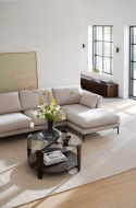 Sofa \'Corwin\' Chaiselongue rechts - Hellbeige