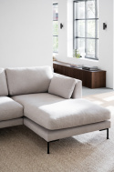Sofa \'Corwin\' Chaiselongue rechts - Hellbeige