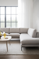 Sofa \'Corwin\' Rechts - Hellbeige